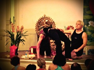 Marni in Urdhva Danurasana 300x225 Basic Poses: A Gateway to the Heart and Awakening