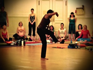 Richelle Donigan dances 300x225 Basic Poses: A Gateway to the Heart and Awakening